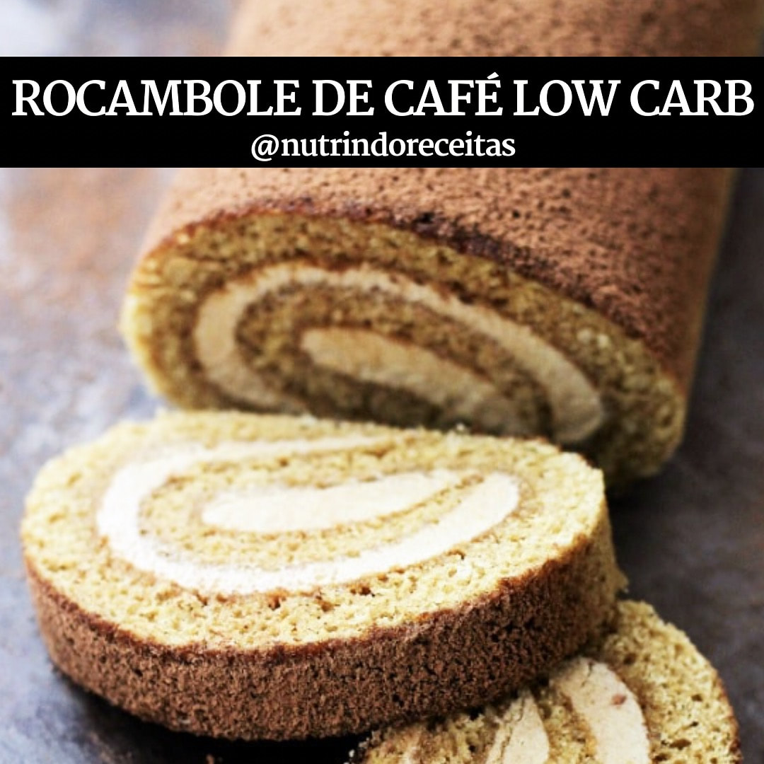 ROCAMBOLE DE CAFÉ LOW CARB