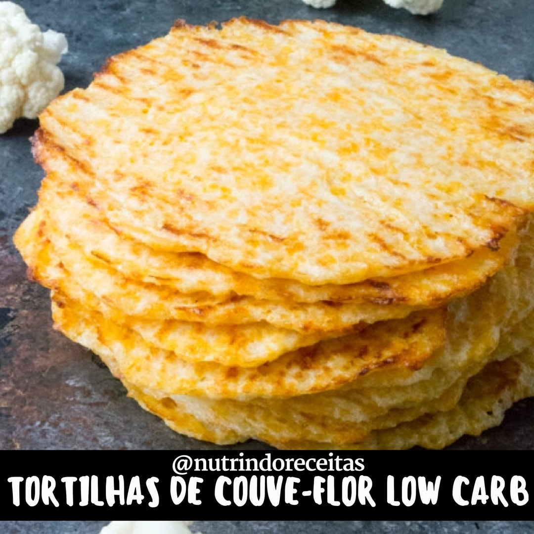 TORTILHAS DE COUVE-FLOR LOW CARB 